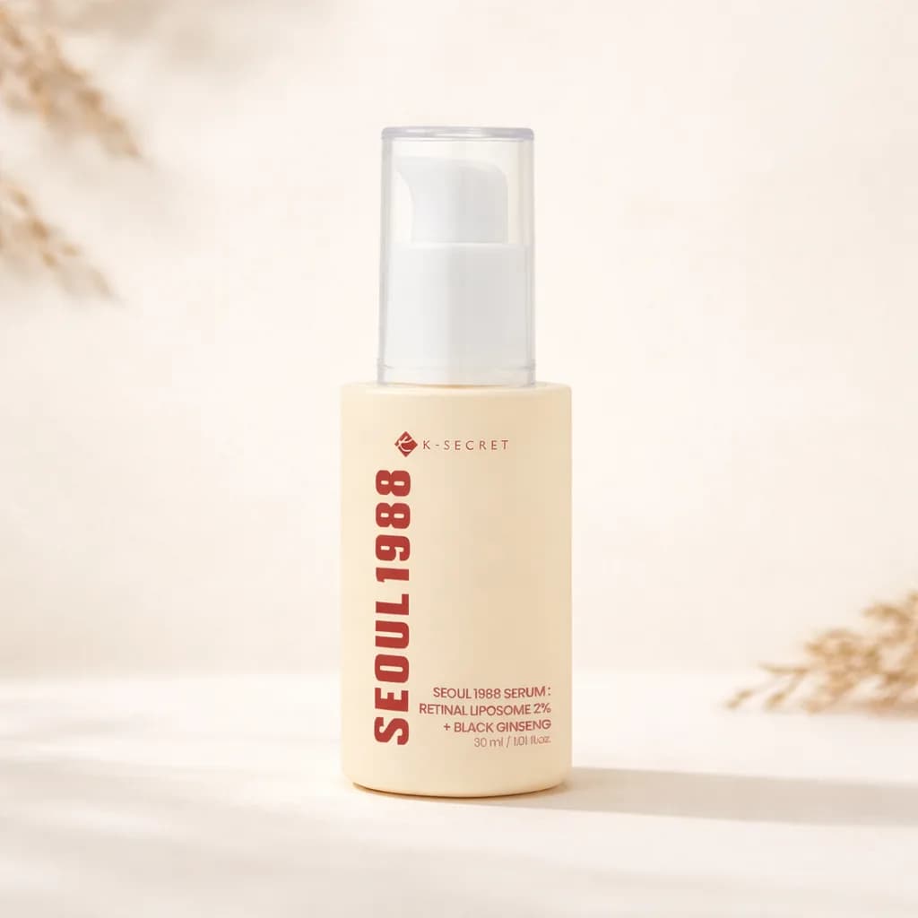 K-SECRET Seoul 1988 Serum : Retinal Liposome 2% + Black Ginseng - 30ml